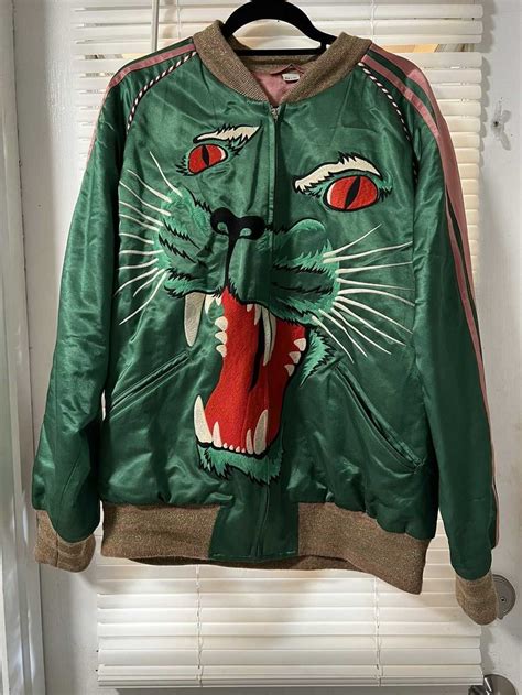 Gucci Gucci Panther bomber jacket 